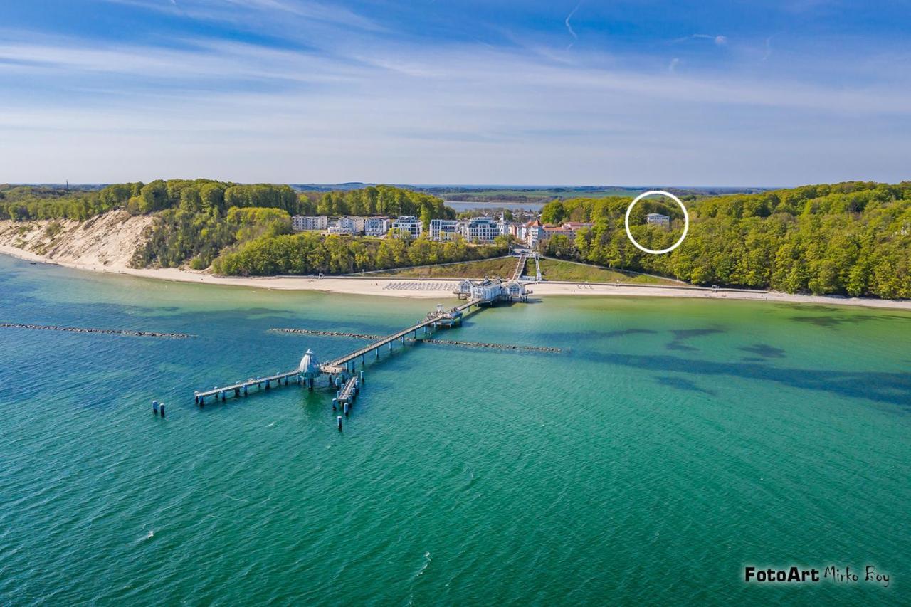Residenz Seeblick, Fewo 10 Mit Balkon Und Ostseeblick Sellin  Extérieur photo